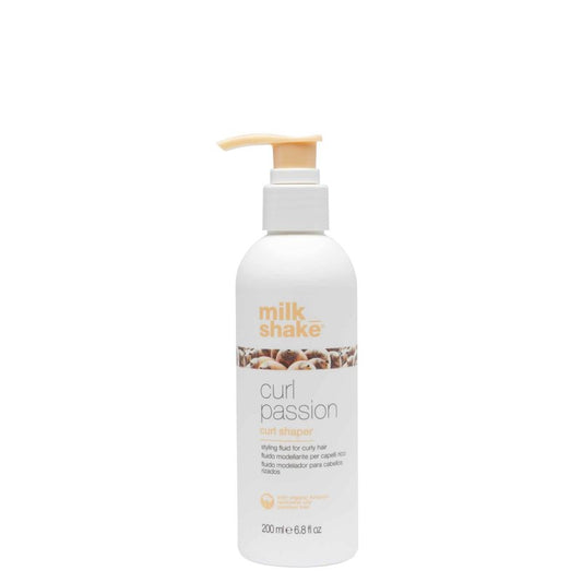 milk_shake Curl Passion Curl Shaper - Lifestyling Shaping Fluid for Curly Hair to Intensify Natural Texture | 6.8 fl oz (200 ml)