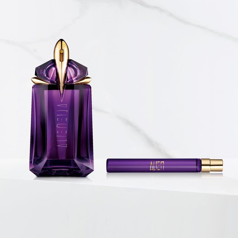 MUGLER Alien Eau de Parfum for Women | Floral & Woody Fragrance with Jasmine, Wood, Amber - Long-Lasting Scent