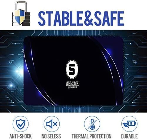 Dogfish SSD SATA 2.5" 64GB Shark Speed Internal Solid State Drive High Performance Hard Drive for Desktop Laptop SATA III 6Gb/s(64GB, 2.5''-SATA3)