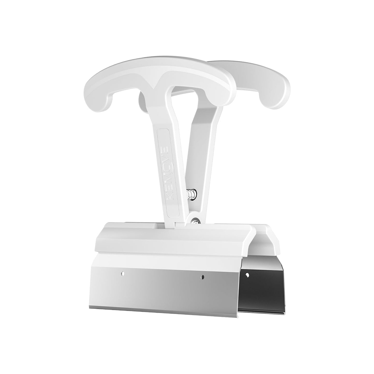 KEMOVE P11 4-Key Keycap Puller - Custom Gaming Mechanical Keyboard Cleaning and Removal Tool, Made with PC and 420 High-Carbon Stainless Steel, Suitable for Standard Layout Keyboards (White)
