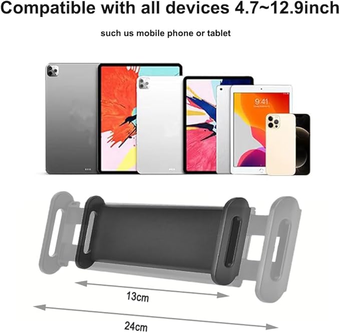 Hosann Century Tablet Stand Holder, Stable Portable Space-Saving Multi-Device Holder for Home, Office, Kitchen