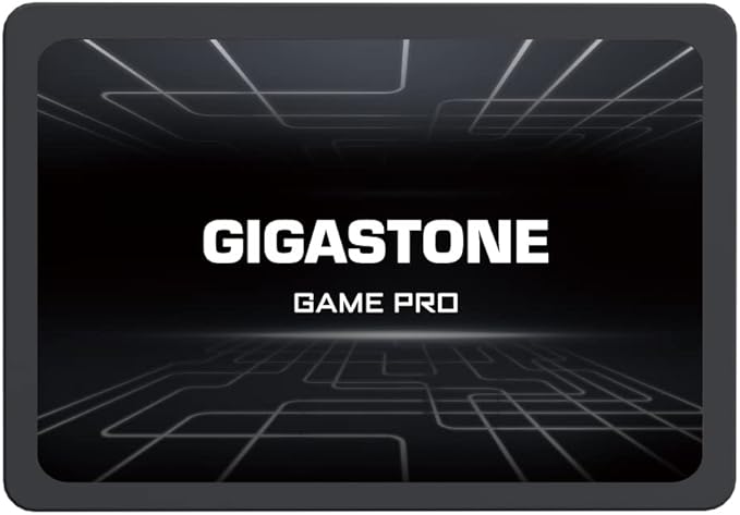Gigastone 256GB SATA SSD 2.5 inch SSD 520MB/s Upgrade Laptop PC Memory and Storage PS4 HDD Replacement 2.5" Internal Solid State Hard Drives SATA III SLC Cache 3D NAND Game Pro Performance