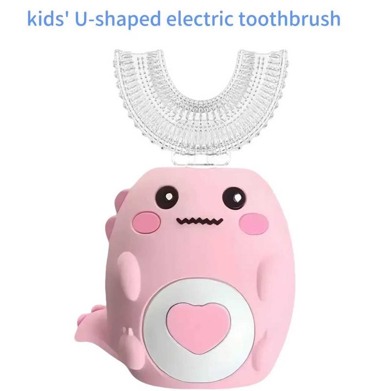 Electric Toothbrush for Children, Cute Toothbrush for Kids (Bule)