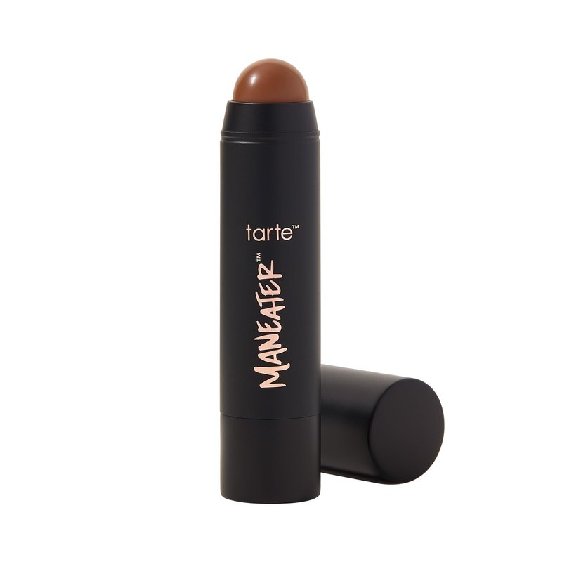 tarte maneater silk stick bronzer – Buildable Lightweight Cream Bronzer, Natural Matte Finish, Vegan & Cruelty-Free, full size, after dark