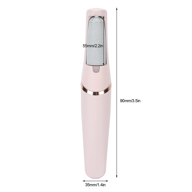Pongnas Portable Electric Feet Callus Remover Rechargeable, Professional Foot File Scrubber Pedicure Tools with 2 Gears, Pedicure Tools kit Feet Care for Dead Skin Cracked Heels