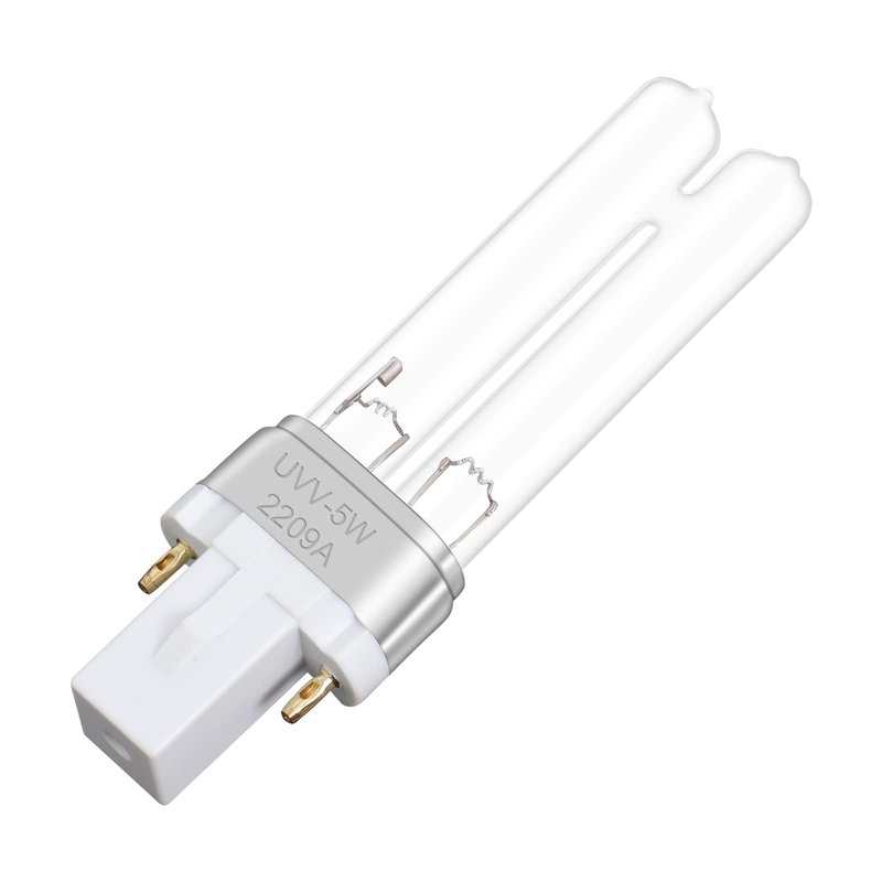 Poweka 2 Packs LB4000 Replacement Bulb Compatible with Germ Guardian AC4825 AC4850PT AC4300BPTCA AC4300BPT AC4850 AC4900 AC4900CA AC4800 AC4900 Purifiers Replace 5W UV-C Bulb