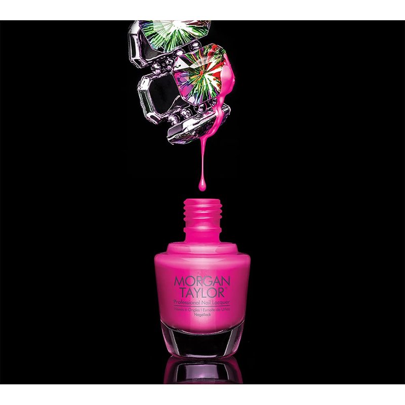 Morgan Taylor Nail Lacquer - Vibrant Chip-Resistant, Fast-Drying Polish | 15mL High-Shine for Manicures & Pedicures