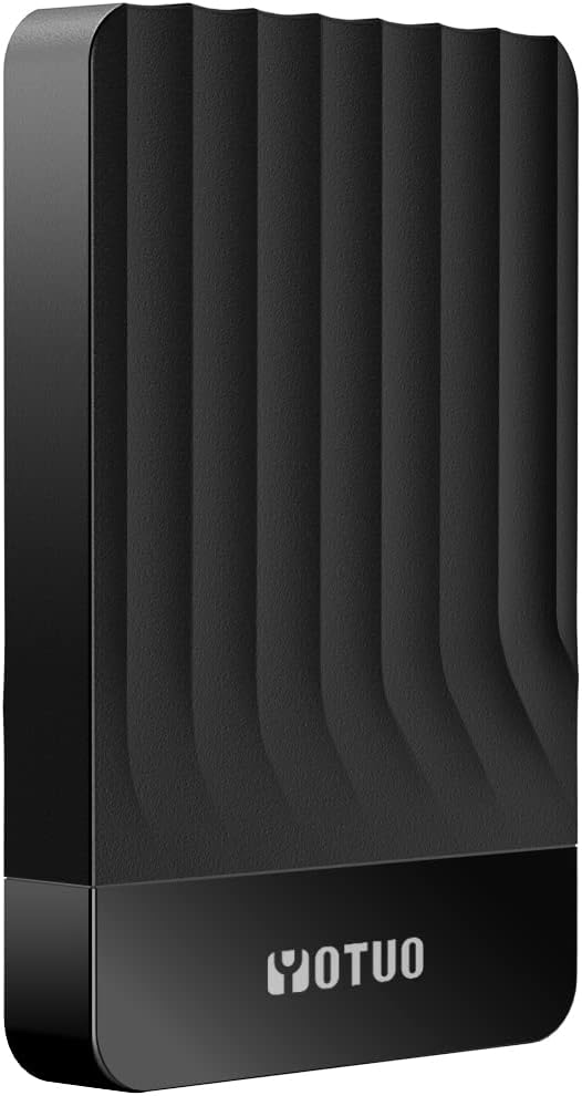 YOTUO 320GB External Hard Drive, Portable Storage Expansion HDD, USB 3.0 & USB-C for PC, Mac, Desktop, Laptop, Smartphone, PS4, Xbox One, Xbox 360, Office & Game
