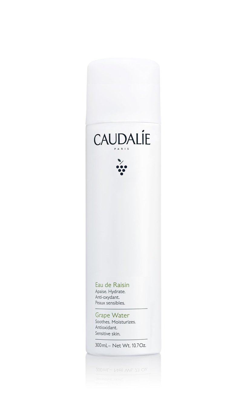 Caudalie Grape Water Face Mist, Intensely Hydrates and Soothes for All Skin Types, Sensitive Skin Safe Antioxidant Facial Spray - 300 mL