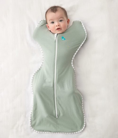 Love To Dream Swaddle - Baby Sleep Sack for Newborns | Self-Soothing Design, Lite 0.2 Tog, Olive, 5-8.5 lbs