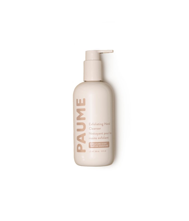 PAUME Exfoliating Hand Cleanser, Silicon Free, Paraben Free, Vegan, Exfoliating Soap with Essential Oils, Hydrating Hand Soap for Gentle Cleanse, 10 Fl Oz