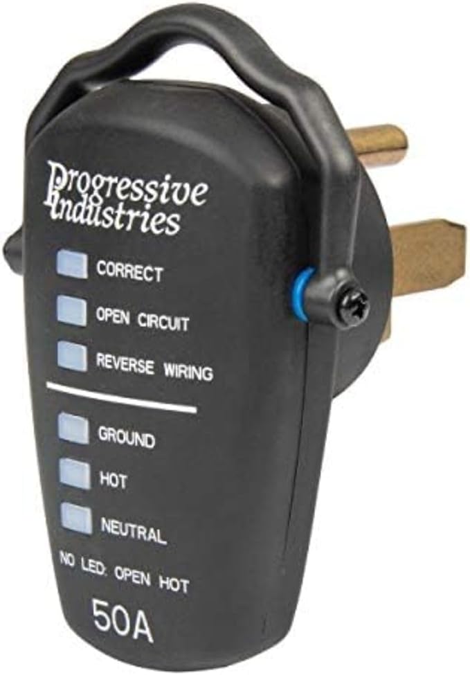 Progressive Industries PSK-50 Portable Surge Protector Kit, Black, 50 Amp
