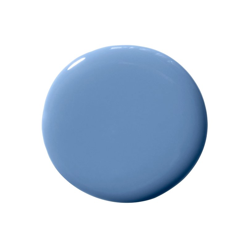 Dazzle Dry Nail Lacquer (Step 3) - Varsity Blues - A muted light denim. Full coverage cream. (0.5 fl oz)