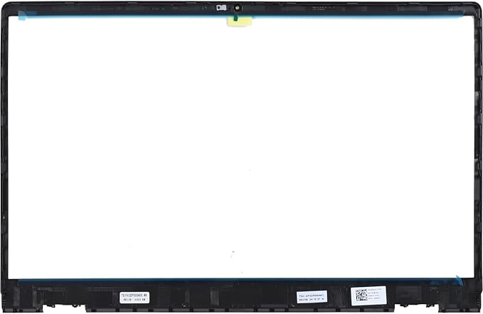 LCD Back Cover Top Case Lid with Front Bezel Frame with Hinges Shaft Cover Replacement for DELL Inspiron 15 3510 3511 3515 3520 3525 Laptop, 00WPN8 0WPN8 09WC73 9WC73 AP3LE000901 Two Adhesive Strips