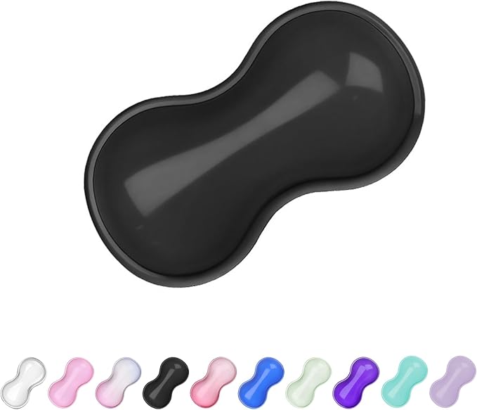 ABRONDA Gel Wrist Rest for Keyboard and Mouse, Wrist Rest for Keyboard, Mouse Wrist Support, Pain Relief, Cool Touch, Non-Skid, Mouse Wrist pad