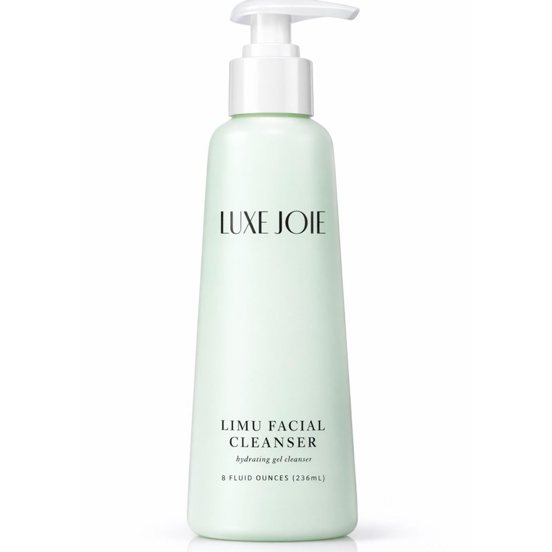 LuxeJoie Limu Facial Cleanser – Gentle Non-Foaming Face Wash for Sensitive & Dry Skin – Makeup Removing, Hydrating Cleanser with Aloe, Green Tea & Sea Botanicals – 8 oz