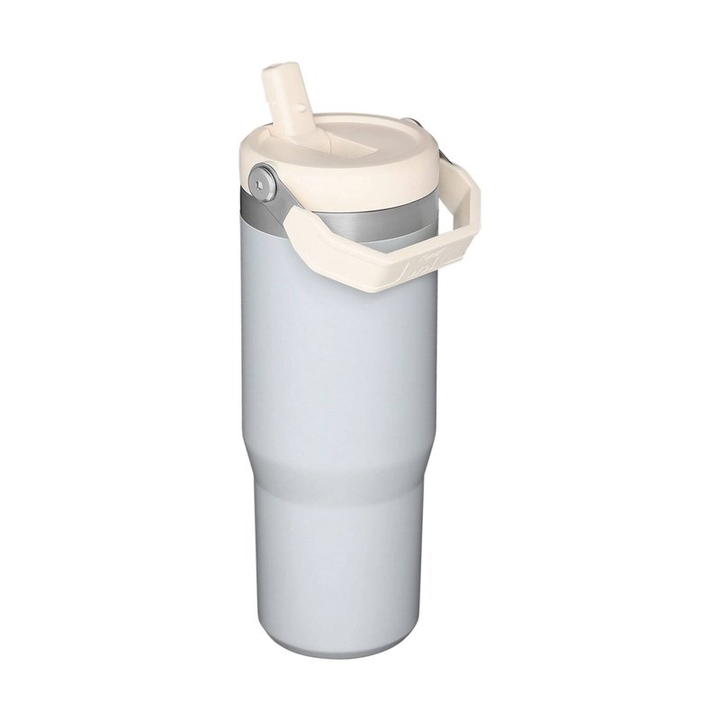 Stanley IceFlow Stainless Steel Tumbler - Vacuum Insulated Water Bottle for Home, Office or Car Reusable Cup with Straw Leak Resistant Flip Cold for 12 Hours or Iced for 2 Days, Cloud, 30 OZ / 0.89 L