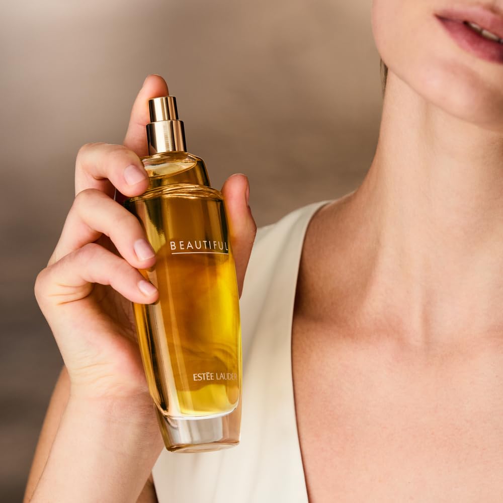 Estée Lauder Beautiful Eau de Parfum Spray with Notes of Rose, Lily, Tuberose & Orange Flower | Women's Perfume, 5.0 Fl Oz
