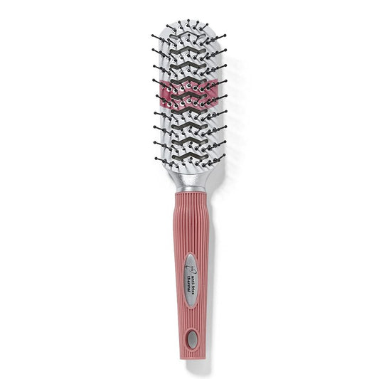 Ion Anti-Frizz Thermal Vent Brush - Professional Styling Tool for Smooth, Frizz-Free Hair