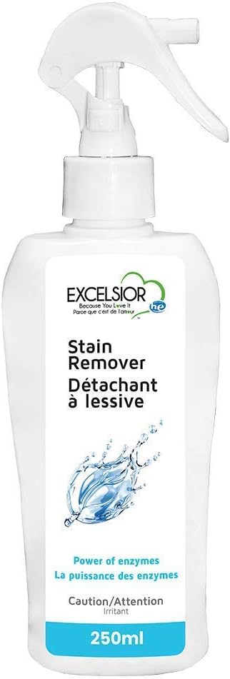 Excelsior (Because You Love It) HE Concentrated Liquid Laundry Detergent with Stain Remover, Removes 333 Loads for Cleaning Clothes, Phosphate-Free, Solvent-Free, Fresh Scent, 5L (1 Pack - New Look)â¦