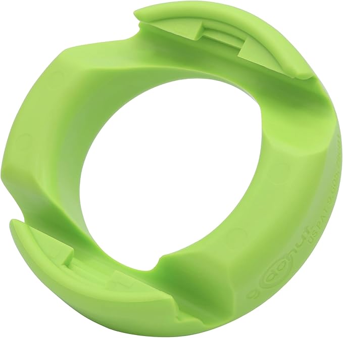 GoDonut Original – Smartphone and Tablet Stand – Compatible with Devices UP to 0.5" Thick Including Protective Cases - for use at Work, at Home, Travel and on-the-go - Lime Green