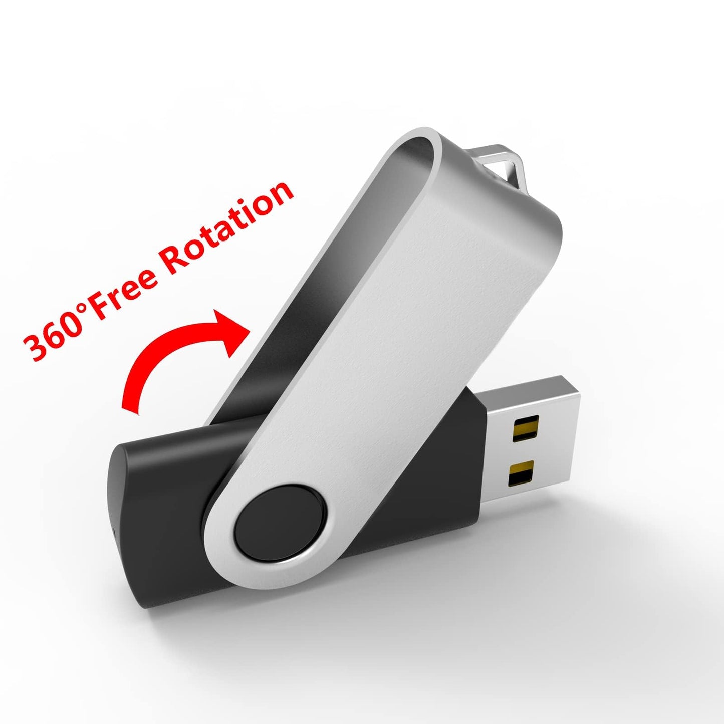 EAZOR 128GB 64 GB 4GB Flash Drive USB Flash Drive Thumb Drive 5 Pack 2 Pack 20 Pack USB Memory Stick USB Drives for Data Storage (64GB2.0 * 2Packs)