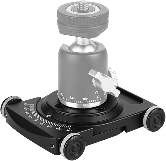 Holigie Camera Slider, Phone Slider, FY-01 Table Top Slider Car Roller Video Rail Track for DSLR Filming, Portable Aluminum Alloy Camera Slider for Tripod