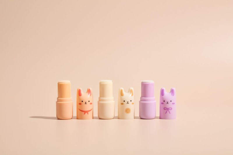 TONYMOLY Pocket Bunny Perfume Bar Stick Set for Women - Long-Lasting Solid Fragrance Balm - Travel Size 3-Pack, Cute K-Beauty Gift, Easter Basket Stuffer