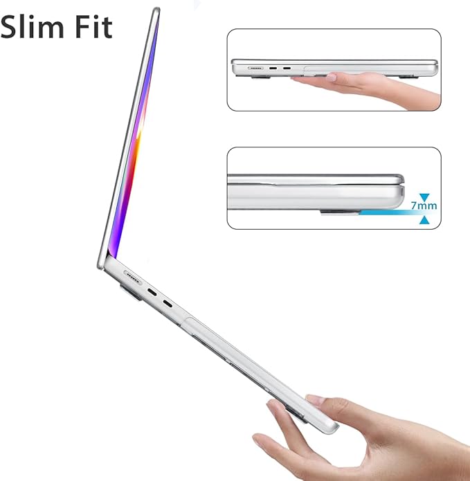 HOHAIYOO for 2026 2025 2024-2022 MacBook Air 13 inch Case M5 A3449 M4 A3240 M3 A3113 M2 A2681 with Touch ID& 13.6" Liquid Retina Display, Hard Shell&Keyboard Cover&Screen Protector&Webcam Cover, Cats