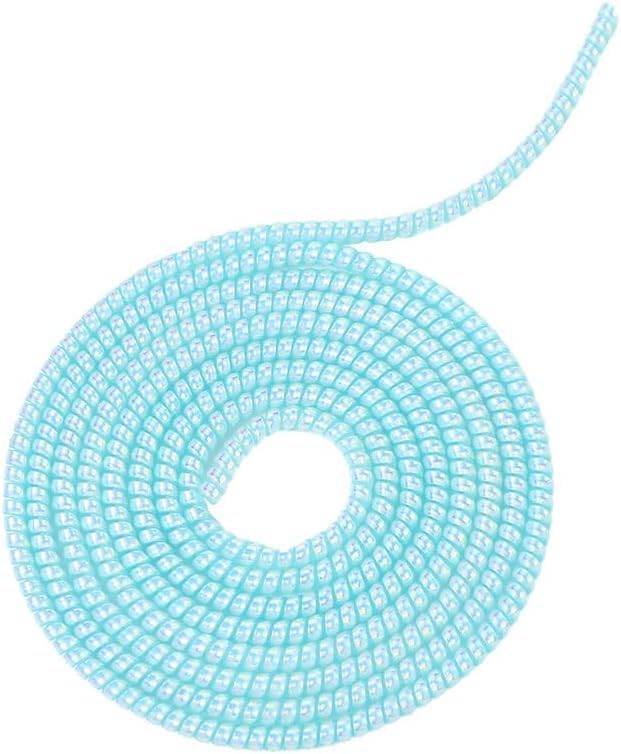 HODASHI Spiral Cable Protector, 1.5m (4.92ft), Blue