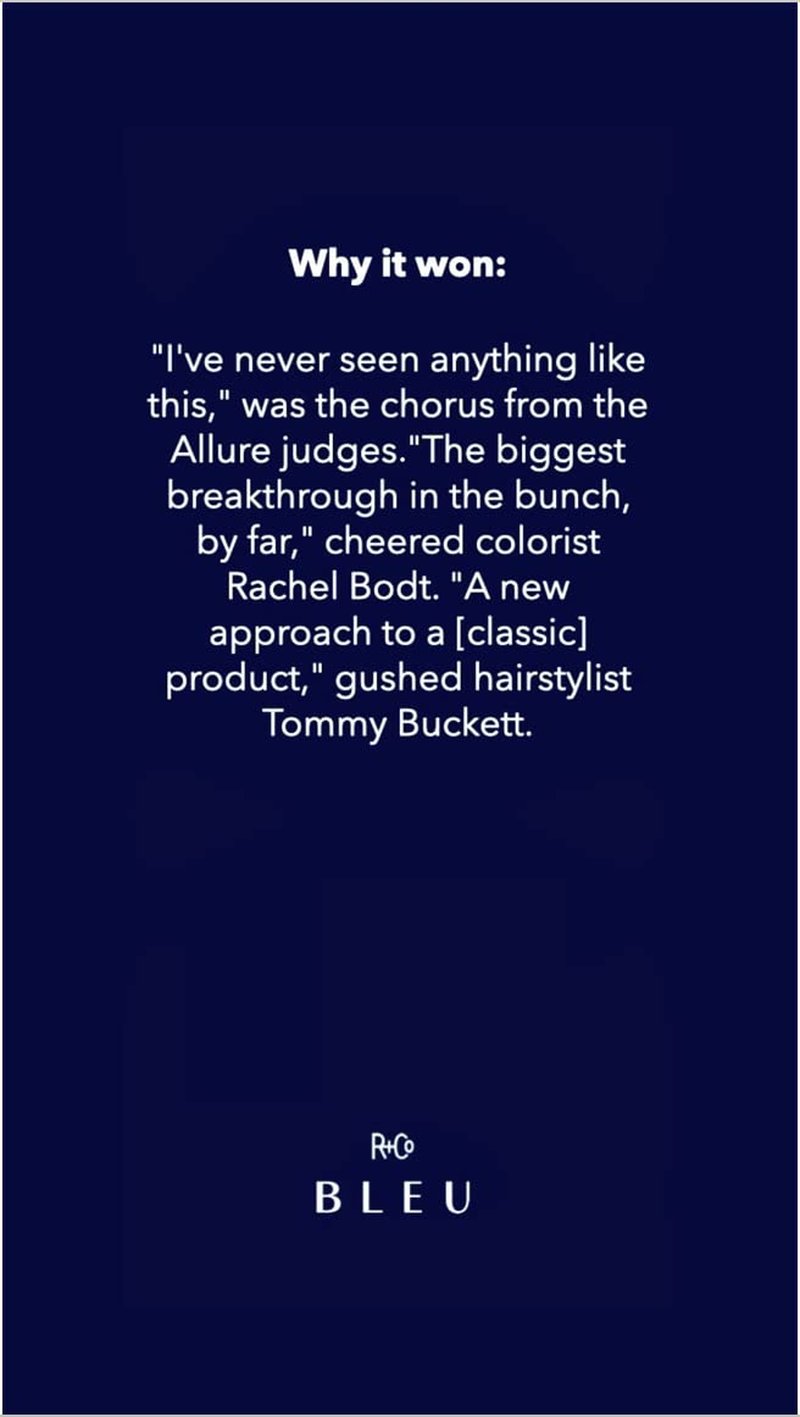 R+Co BLEU Vapor Lotion to Powder Dry Shampoo | Weightless Formula, Residue-Free + Touchable Dry Shampoo | Vegan, Sustainable + Cruelty-Free | 3 Oz