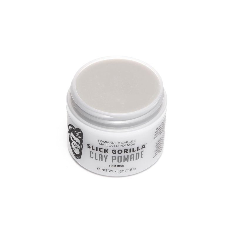 Slick Gorilla Clay Pomade for Men - Firm Hold Hair Clay with Natural Matte Finish | 2.5 oz (75 ml)