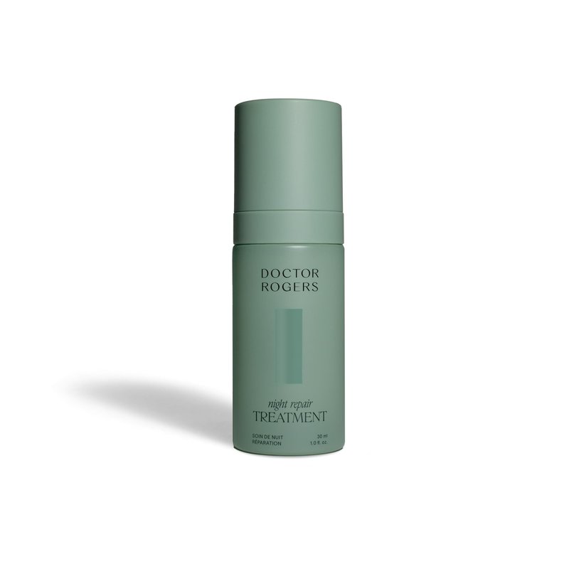 Doctor Rogers Night Repair Treatment, Anti-Aging Overnight Serum, Reduces Fine Lines, Builds Collagen, Skin Barrier Support, 1 Oz (30ml)