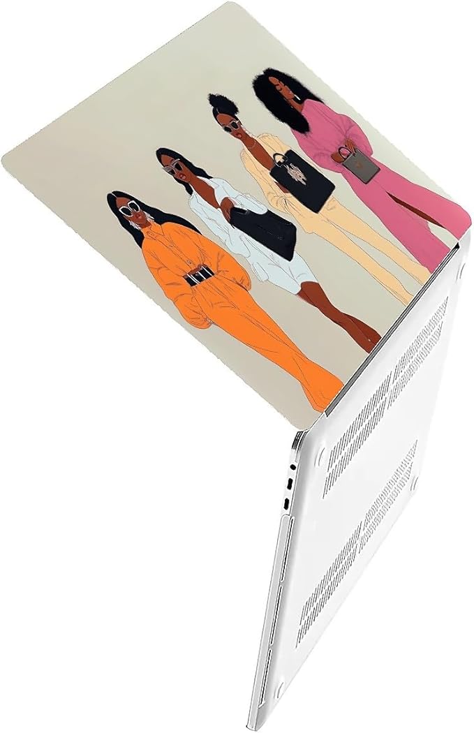 COTAIL Compatible with MacBook Air 13.3 13.6 Inch Case 2022 2021 2020 2019 Plastic Hard Shell Case Cover,13.6 Air (A2681) M2 2022, Beautiful Women