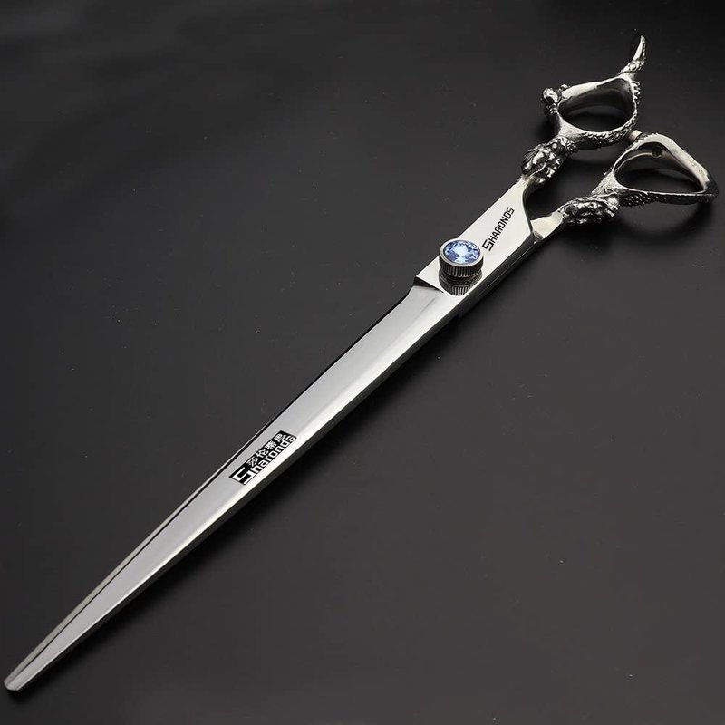 SHARONDS Hair Cutting Scissors Hairdressing Scissors Thinning Scissor Professional Barber Salon Home Shear For Men Women (9 inch flat)