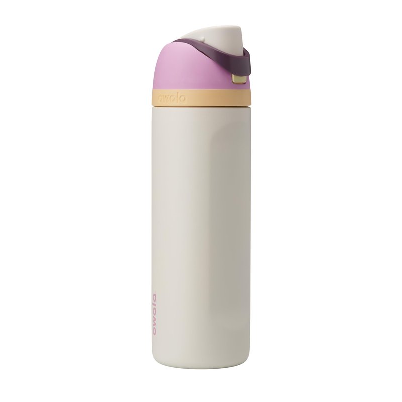 Owala FreeSip Insulated Stainless Steel Water Bottle with Straw, BPA-Free Sports Water Bottle, Great for Travel, 24 Oz, Daybreak