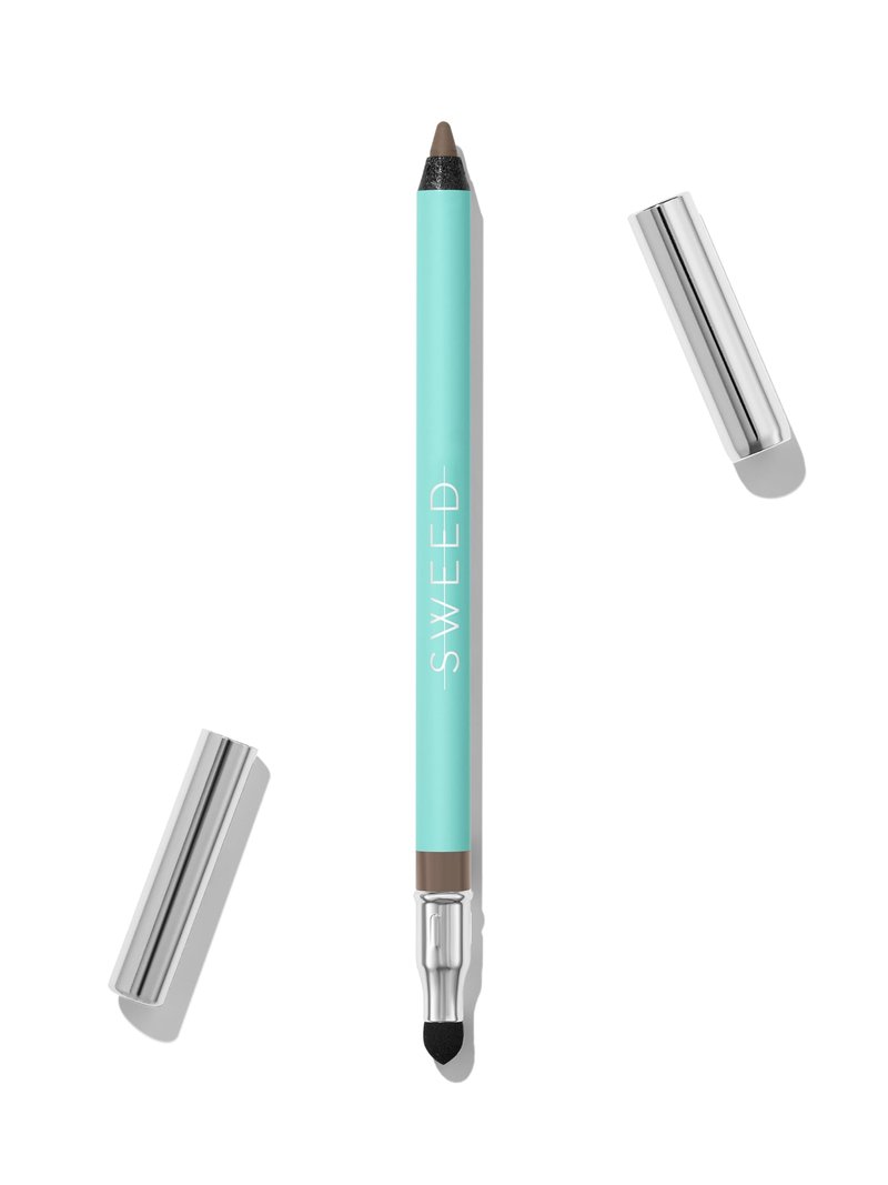 Sweed - Satin Eyeliner | Creamy-Matte, Rich Color, Long-Lasting Wear | Vegan, Cruelty-Free, Clean Beauty (Mink Greige)