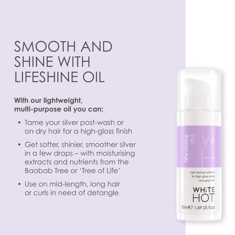 White Hot Styling Life Shine Oil 50ml