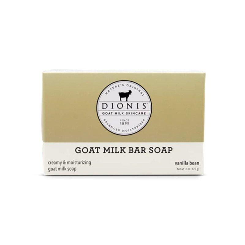 Dionis Goat Milk Skincare Vanilla Bean Scented Lotion 8.5oz, Hand & Body Cream 3.3oz and Bar Soap 6oz Bundle