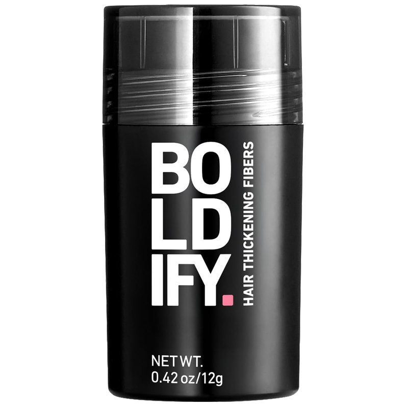 BOLDIFY Hair Fibers (12g) - Fill In Thinning and Fine Hair for an Instantly Fuller, Thicker Look - 14 Shades for Women & Men - Medium Brown