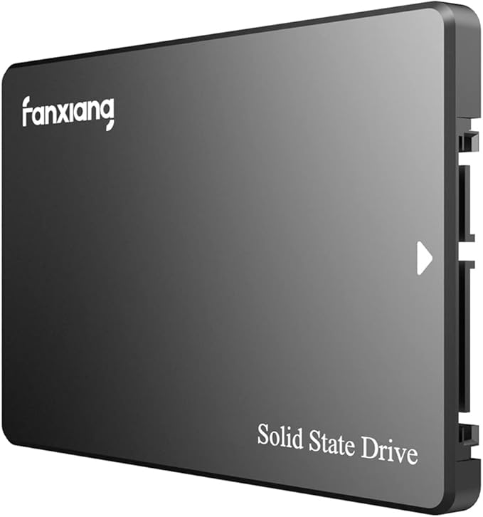 fanxiang SSD 2TB Internal Solid State Drive SATA III 6Gb/s 2.5", 3D NAND, SLC Cache, Up to 520MB/s, Compatible with Laptops and PC Desktops(S101)