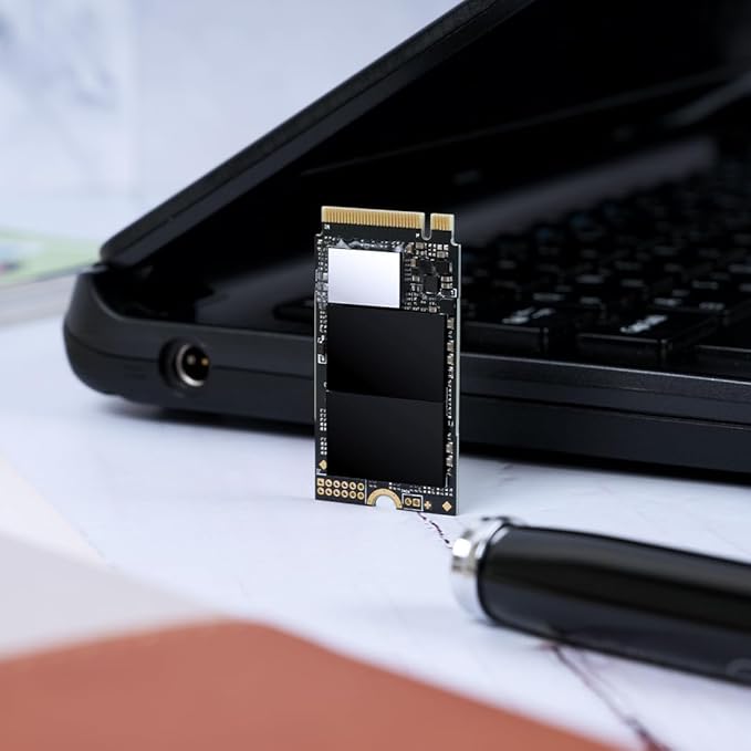 Transcend MTE410 256GB M.2 2242 SSD Up to 3300MB/s PCIe Gen4x4 NVMe 3D TLC for Ultra-Thin Laptops/Lenovo Legion Go&Yoga Gen 6/ASUS ExpertBook&ZenBook/Mini PC/DRAM-Less Design for Low Power Consumption