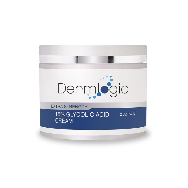 Glycolic Cream 15% - Natural Anti-Aging Exfoliator with A.H.A & Green Tea | Smooth Fine Lines & Dull Skin