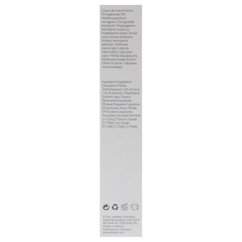 Jane Iredale PureBrow Shaping Pencil - Retractable Brow Pencil with Spoolie | Water-Resistant, Smudge-Proof Formula