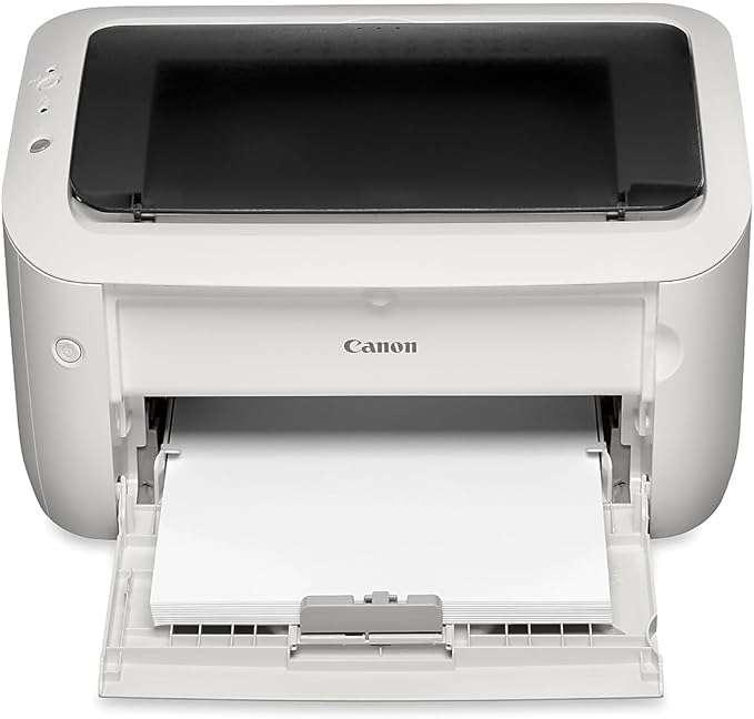 Canon imageCLASS LBP6030w - Monochrome Single-Function Wireless Compact Wireless Laser Printer, 1 Year Limited Warranty, 19 PPM, White - Print Only