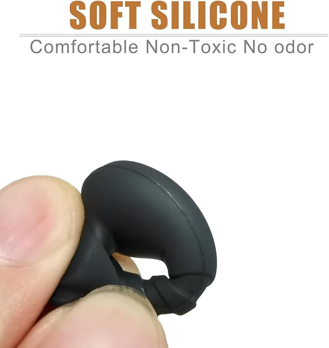 Silicone Ear Hook for Beats Earbuds, Universal Anti-Slip Replacement Ear Tips Compatible with Beats Studio Buds+/Beats Flex, 3 Pairs