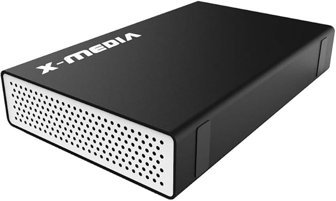 X-MEDIA XM-EN3451 V3 [Upgraded USB 3.0] 3.5-Inch IDE/PATA or SATA Aluminum Hard Disk Drive HDD External Enclosure Case | Support 3.5” IDE/PATA(Parallel ATA) | 3.5” SATA(Serial ATA)/SSD Hard Disk Drive