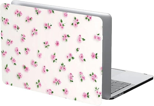 COTAIL Compatible with MacBook Air 13.3 13.6 Inch Case 2022 2021 2020 2019 Plastic Hard Shell Case Cover,13.6 Air (A2681) M2 2022, Pink Rose