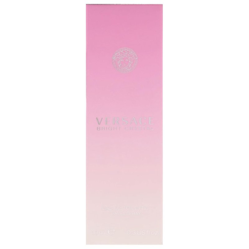 Versace Bright Crystal Eau De Toilette Spray for Women - Fresh Floral Fragrance | 0.3 Oz