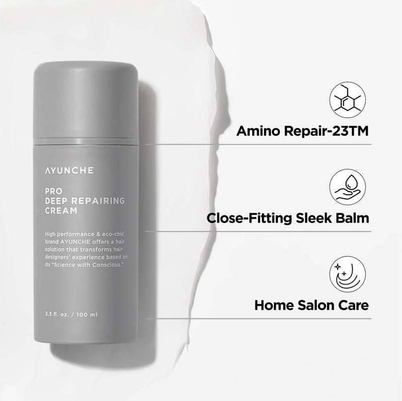 Pro Deep Repairing Hair Leave-In Conditioner - Nourishes Split Ends & Damaged Hair | 3.3 fl. oz.